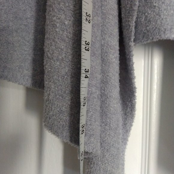 BAREFOOT DREAMS | COZYCHIC LITE CALYPSO WRAP HEATHERED CHAMBRAY PEARL - Picture 8 of 10